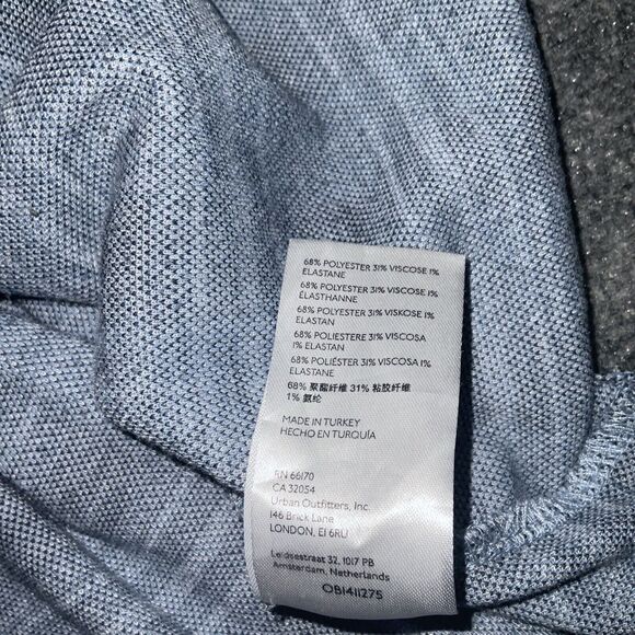 Free People  Skirt Womens Size  6 Ocean Blue Plaid Mini Honey Pleated - Picture 8 of 11